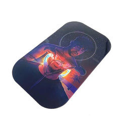 METAL TRAY WITH 3D LID - 02 BAD BUNNY DOLPHINS HEART