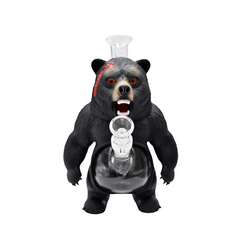 10” 3D bear Water Pipe - (1 Count)