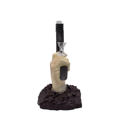 10” 3D Gun Water Pipe - (1 Count)