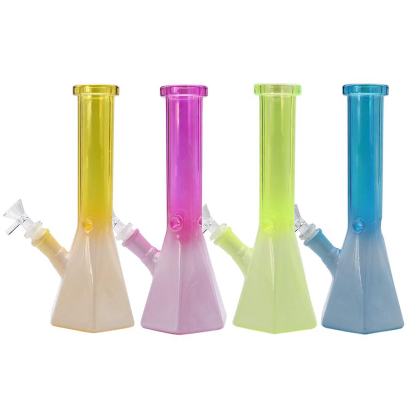 10" Diamond Base Cut Extra Heavy Water Pipe - Design And Color May Vary - (1 Count)