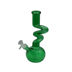 10" Kink Fishbowl Waterpipe - Colors May Vary - (1 count)