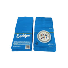 4X5 ZIPPER BAG 100PK CKS CEREAL MILK