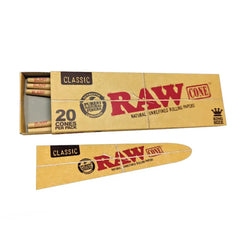 RAW CLASSIC CONE 20PK