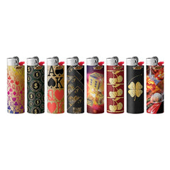 BIC LIGHTER - CASINO HOLOGRAPHIC LCWT1CA-E-AST
