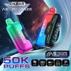 OXBAR ASTRO MAZE 50K DISPOSABLE 5CT