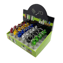 BOTTLE WITH SPOON KEYCHAIN 32 DISPLAYS /CASE
