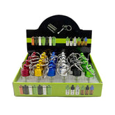 BOTTLE WITH SPOON KEYCHAIN 32 DISPLAYS /CASE