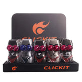 CLICKIT LIGHT UP BODY SINGLE TORCH LIGHTER GH-6212