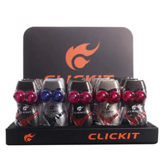 CLICKIT LIGHT UP BODY SINGLE TORCH LIGHTER GH-6212