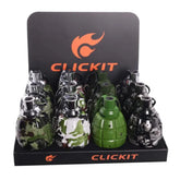 CLICKIT LARGE GERNADE TORCH LIGHTER GH-6667