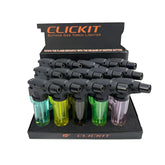 CLICKIT TRANSPARENT TORCH LIGHTER GH-10877
