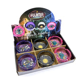 FUJIMA GLASS ASHTRAY 3.5IN GA61 - ASST DESIGNS