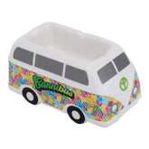 FUJIMA 5" HIPPIE BUS CERAMIC ASHTRAY LT219