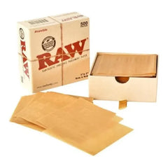RAW PARCHMENT POUCH 3" X 3"