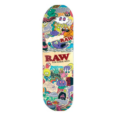 RAW SKATE DECK COLLAGE ART