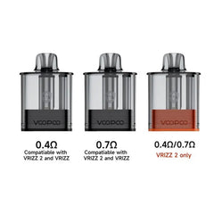VOOPOO VRIZZ V2 REPLACEMENT POD 15ML