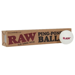RAW PING PONG BALL 40MM - WHITE