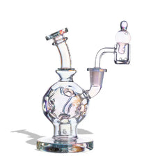 WULF ATOM GLASS DAB RIG 14MM QUARTZ BANGER