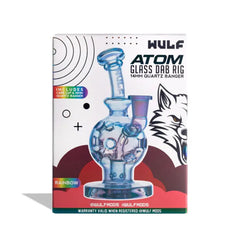 WULF ATOM GLASS DAB RIG 14MM QUARTZ BANGER