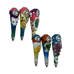 MOZONE POLY RESIN HAND PIPE - ANIMAL