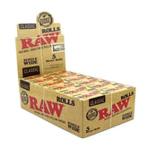 RAW CLASSIC KING SIZE SLIME ROLLS SINGLE WIDE - 5METER ROLLS