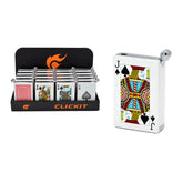 CLICKIT SHOCK PLAYING CARD SLIDE FLAME SH-172