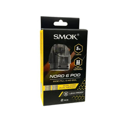 SMOK NORD 6 POD DUAL CORE DUAL MESH 2PK - 0.4OHM
