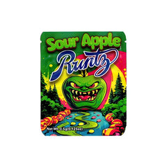 SMOKE PROOF BAGS - SOUR APPLE RUNTZ