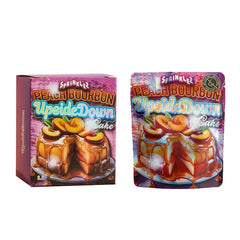 SMOKE PROOF BAGS W/ BOX KIT - SPRINKLEZ PEACH BOURBON UPSIDE DOWN CAKE