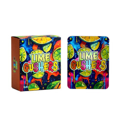 SMOKE PROOF BAGS W/ BOX KIT - LIME GUSHERS