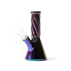 HILLSIDE IRIDESCENT TWISTED MINI BEAKER