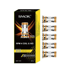 SMOK RPM 4 COIL MESH DUAL 5PK