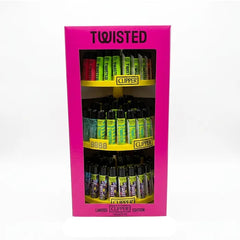 CLIPPER LIGHTER TWISTED EDITION 3 TIER - ASSORTED