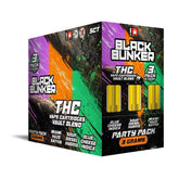 BLACK BUNKER THC CARTRIDGE 3G 3PK 5CT