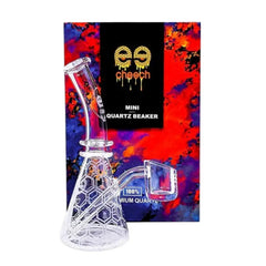 CHEECH MINI QUARTZ BEAKER