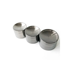 CHROMIUM CRUSHER CONCAVE TOP 4 PARTS GUNBLACK