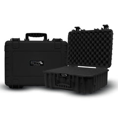 17" Deep STR8 Case With 3 Layer Pre-cut Foam - Onxy Black - (1 Count)