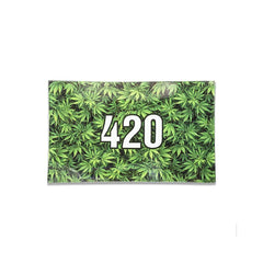V-SYNDICATE ROLLING GLASS TRAY MEDIUM - 420 GREEN