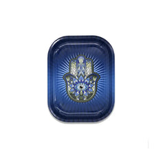 V-SYNDICATE METAL TRAY SMALL - HAMSA BLUE