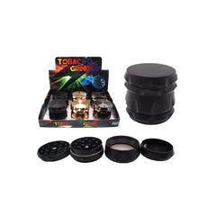 RAINBOW GRINDER WINE BARREL SHAPED 4 PARTS 55MM GR161-55RBBB