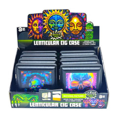 SMOKEZILLA 3D LENTICULAR CIG CASE 25024 - ASSORTED