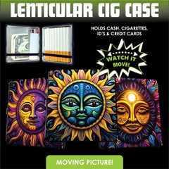 SMOKEZILLA 3D LENTICULAR CIG CASE 25024 - ASSORTED