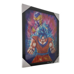 3D POSTER w/ FRAME - GOKU