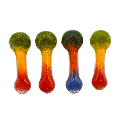 4" Rasta Hand Pipe - (1 Count)