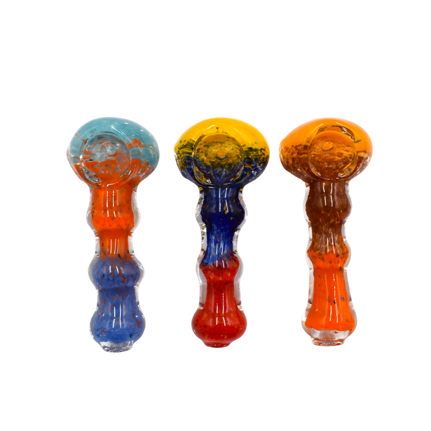 4" Tripler Hand Pipe Colors May Vary - (1 Count)