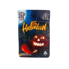 4X5 ZIPPER BAG 100PK HALLOWEEN PUMPKIN