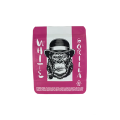 4X5 ZIPPER BAG 100PK WHITE GORILLA