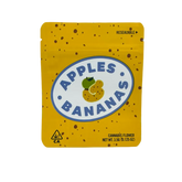 4X5 ZIPPER BAG 100PK APPLES BANANAS