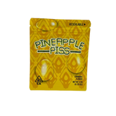 4X5 ZIPPER BAG 100PK PINEAPPLE PISS