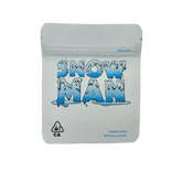 4X5 ZIPPER BAG 100PK SNOW MAN